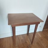 Small vintage wooden table