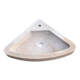 Stone corner sink