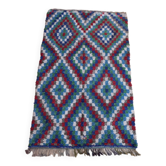 Colorful Boucherouite Moroccan rug - 179 x 297 cm