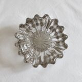 Vintage crystal ashtray 70s