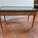 Louis XVI style cherry wood coffee table