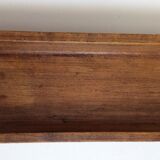 Art Deco wooden bread cut