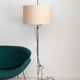 Vintage minimalist floor lamp Staff Leuchten 1960