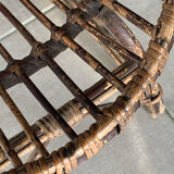 Rattan armchair for children