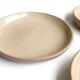 Assiettes creuses en grès années 70