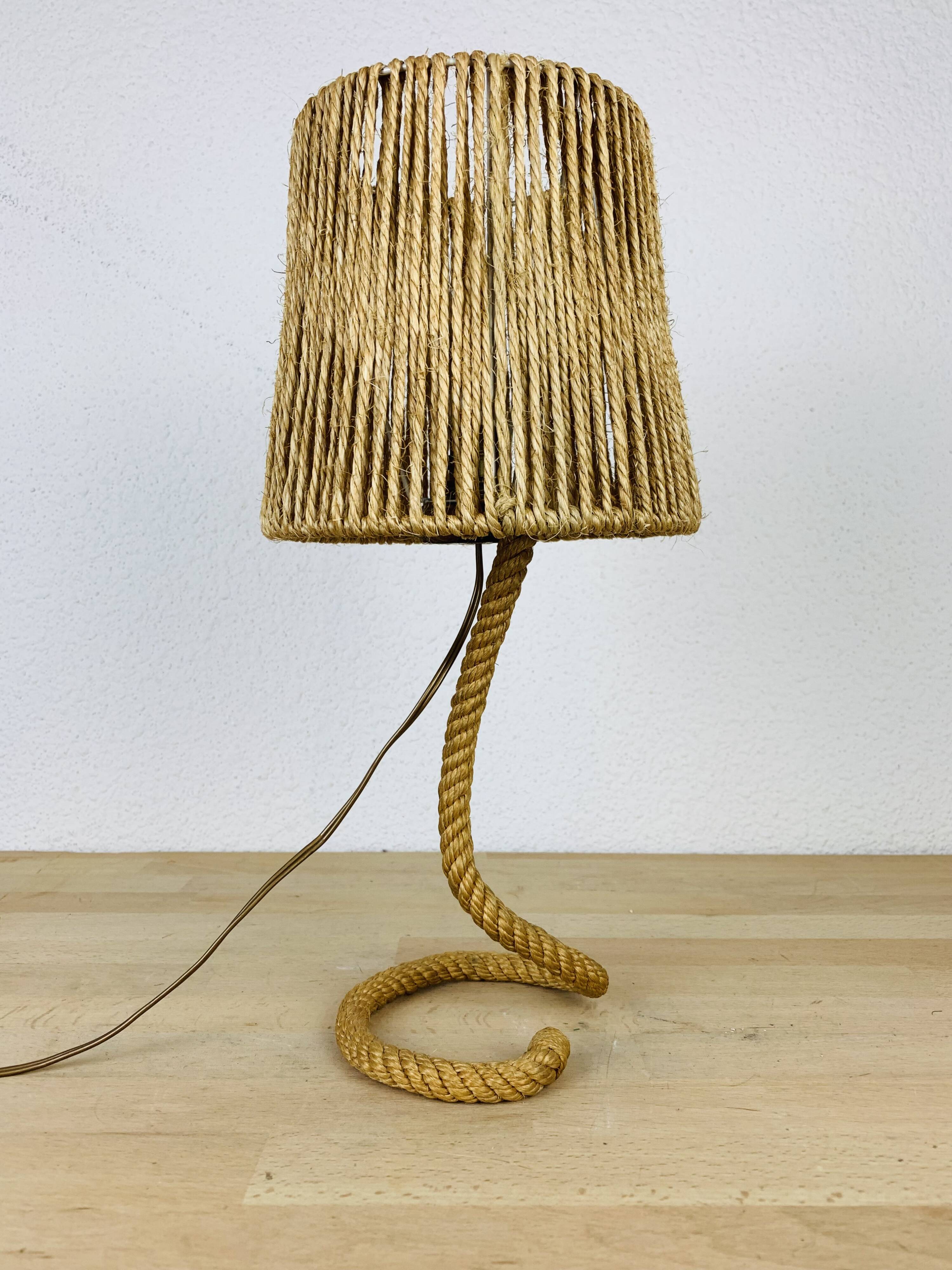 50s rope lamp