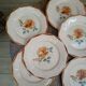 Lot de 7 assiettes digoin Sarreguemines