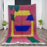 Traditional natural wool rug 250cm x 150cm