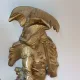 Pair of Régence style wall sconces in gilded bronze