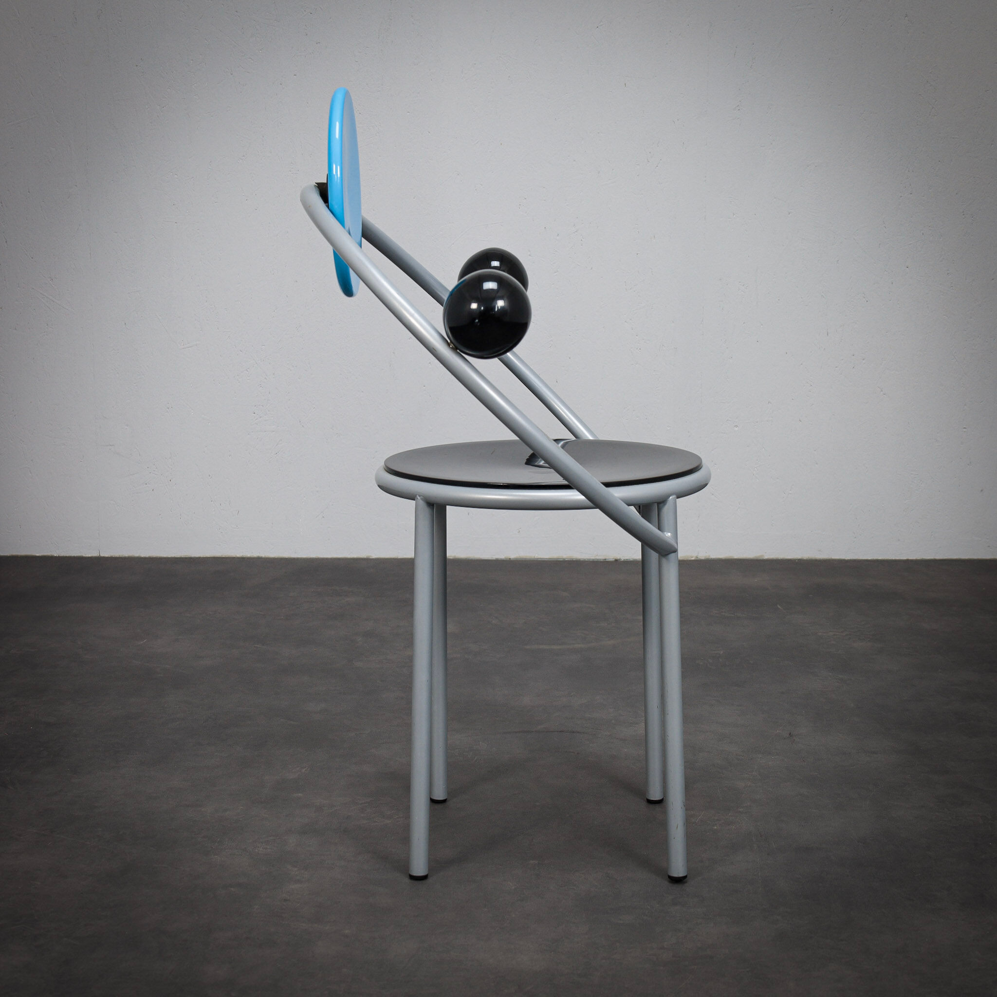 Pair of First Chairs by Michele De Lucchi for Memphis Milano, Italy, 1981