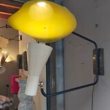 Reflector stem wall lamp from the 50s