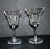 Villeroy Boch set of 2 cut crystal wine glasses model Royal Buckingham 14.5 cm