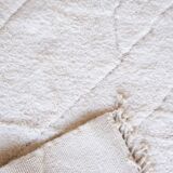 Berber Carpet White - 347 x 258 cm