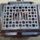 Old enamelled cast iron stove Ciney