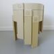 Série de 3 tables gigognes tripodes design Holland années 70