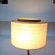 Lampadaire scandinave cuivre et teck