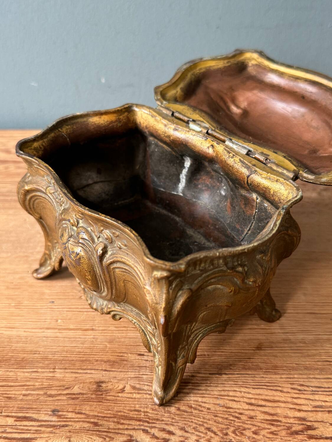 Napoleon III 19th century jewelry box