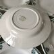 lot of 6 hollow plates Terre de Fer Saint-Amand late nineteenth