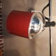 Lampadaire 1950 bordeaux et chrome