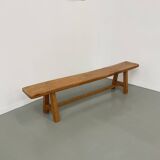 2m solid elm bench