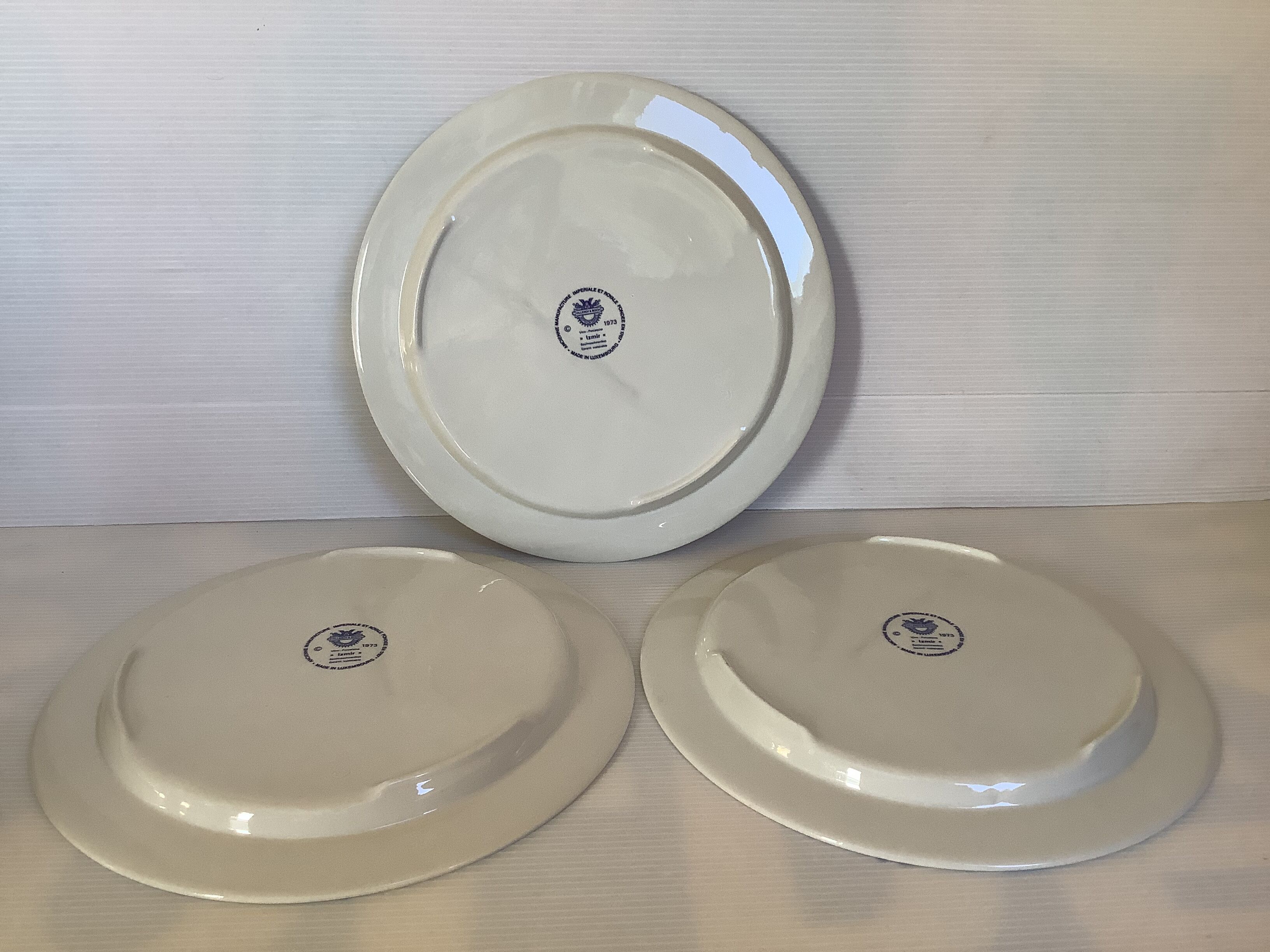 6 fondue plates Izmir villeroy and boch
