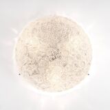 Large Murano glass ceiling light Hillebrand, Germany, 1970s.