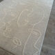 Contemporary Faces beige rug by Ligne Pure – 160 × 240 cm – New