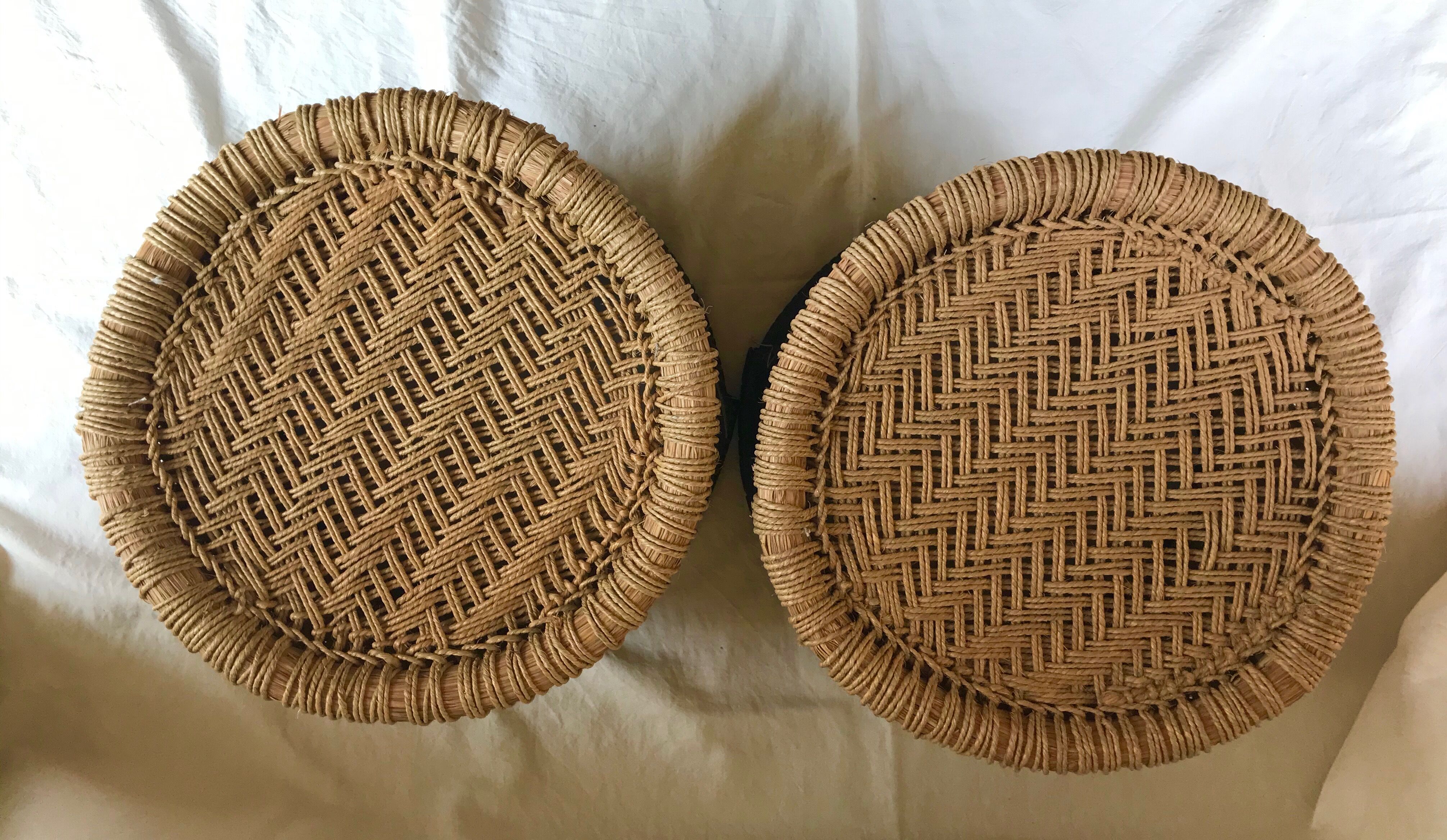 Pair of ethnic stools