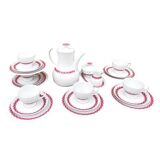 Thomas-Rosenthal porcelain coffee service, Germany, 1970s.
