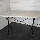 Marble top bistro table