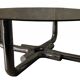 Tubular steel and glass coffee table, 1960s