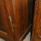 2-door oak cabinet