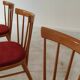 Set of 4 chairs by Antonin Suman for Tatra Nabytok Pravenec Year 60
