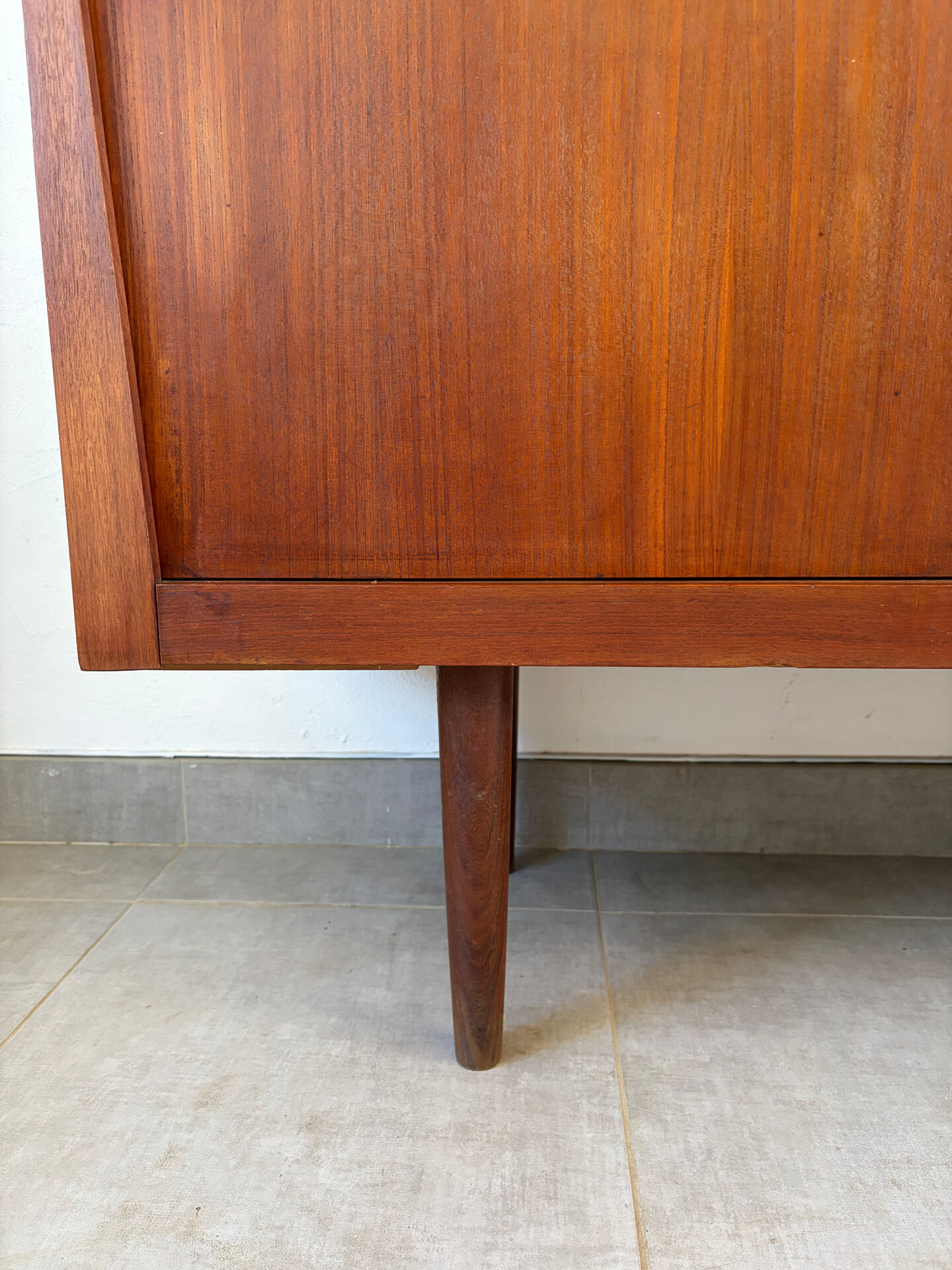 Vintage teak enfilade from the 1960s.