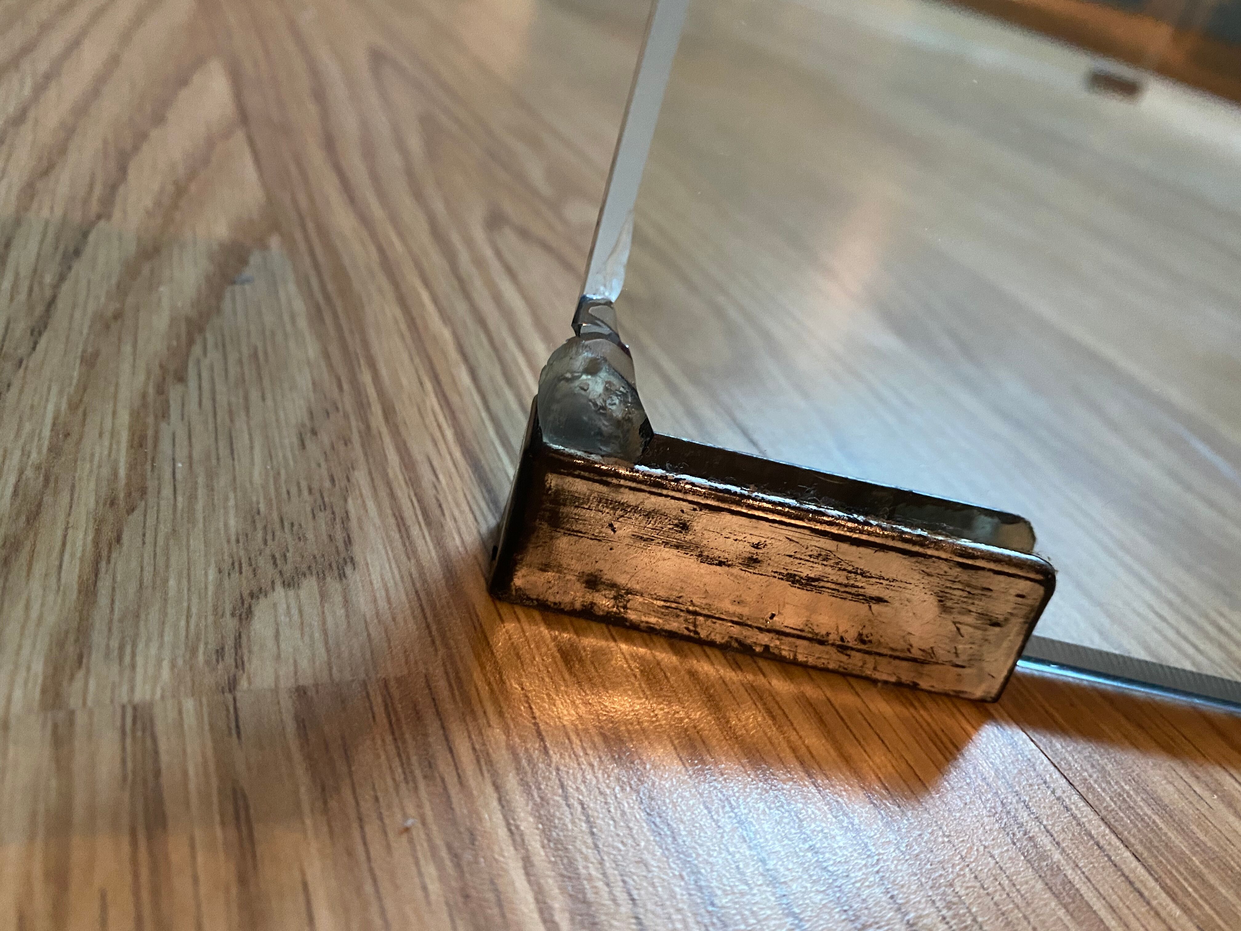 Tempered glass table