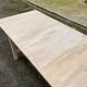 Table à manger scandinave en bois massif 155-210cm