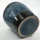 Large blue and green glazed ceramic planter • Ü Keramik • 1960-70