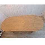 Westwing oval wooden table Toni 200×90cm