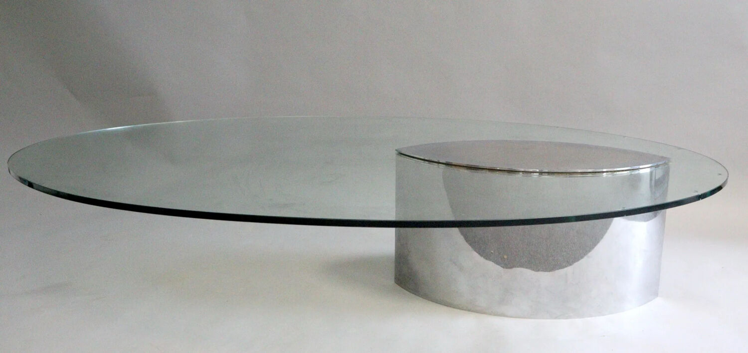 Lunario coffee table, Cini Boeri, ed. Gavina