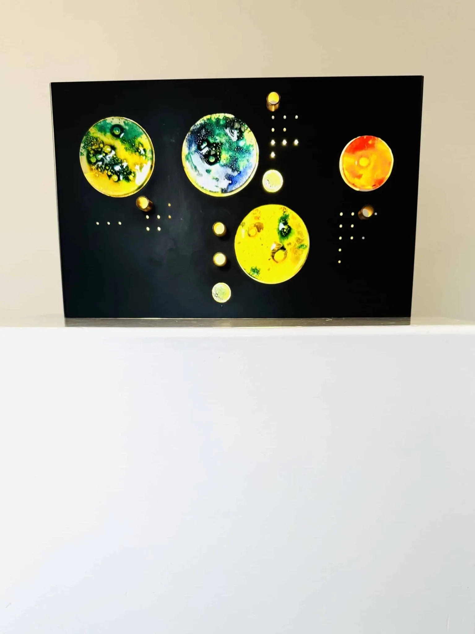 C-1701 Collage Wall Lamp By Willem Van Oyen For Raak Amsterdam, The Netherlands 1960S