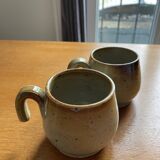 Stoneware mugs