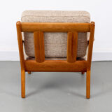 Vintage teak lounge chair by Juul Kristensen, 1960s