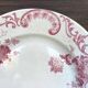 Plate in earthenware from Saint-Amand Snowball