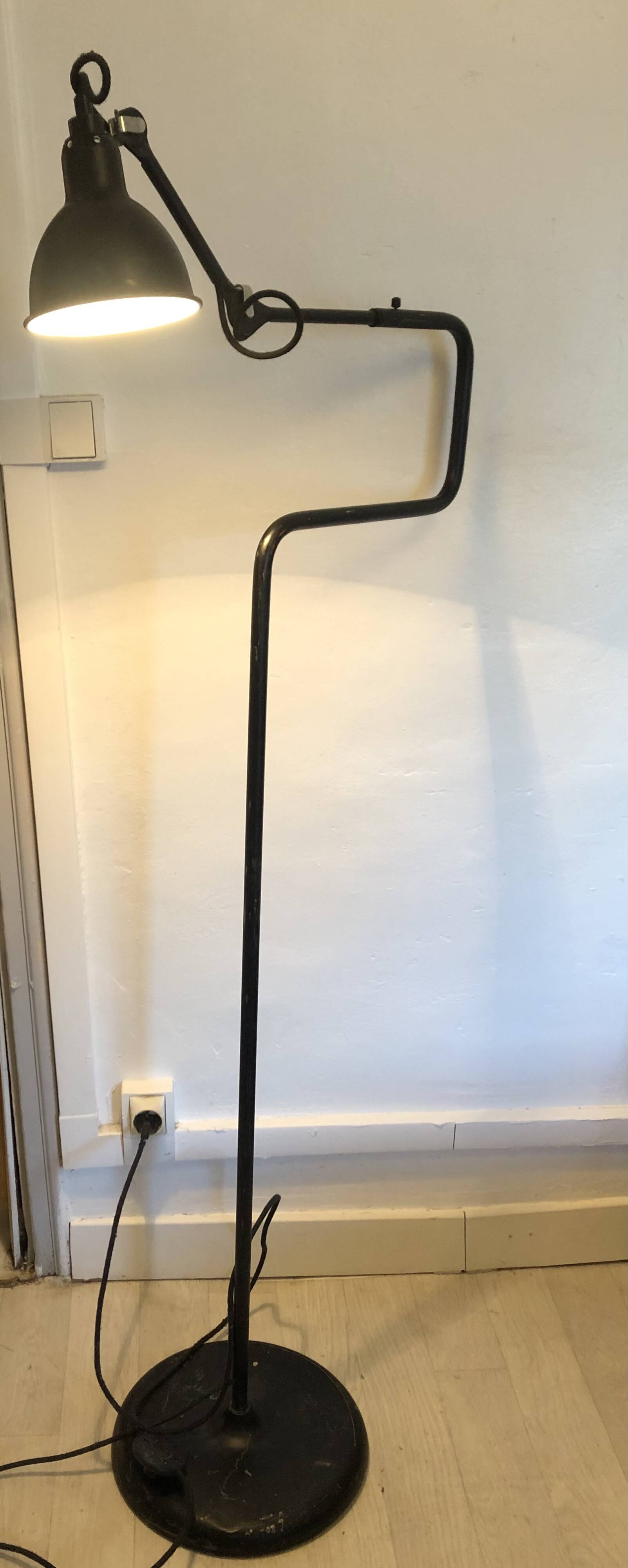 Industrial Gras style floor lamp