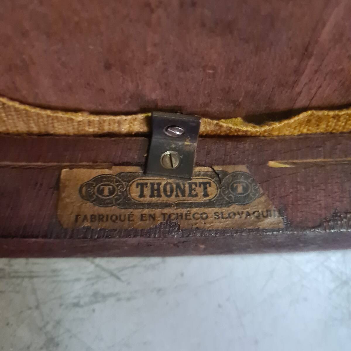 4 Thonet Art Deco Chairs Model A846 from around 1922