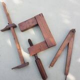 Lot outils bois anciens