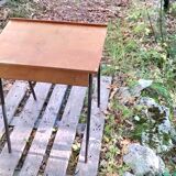 Tilting school desk