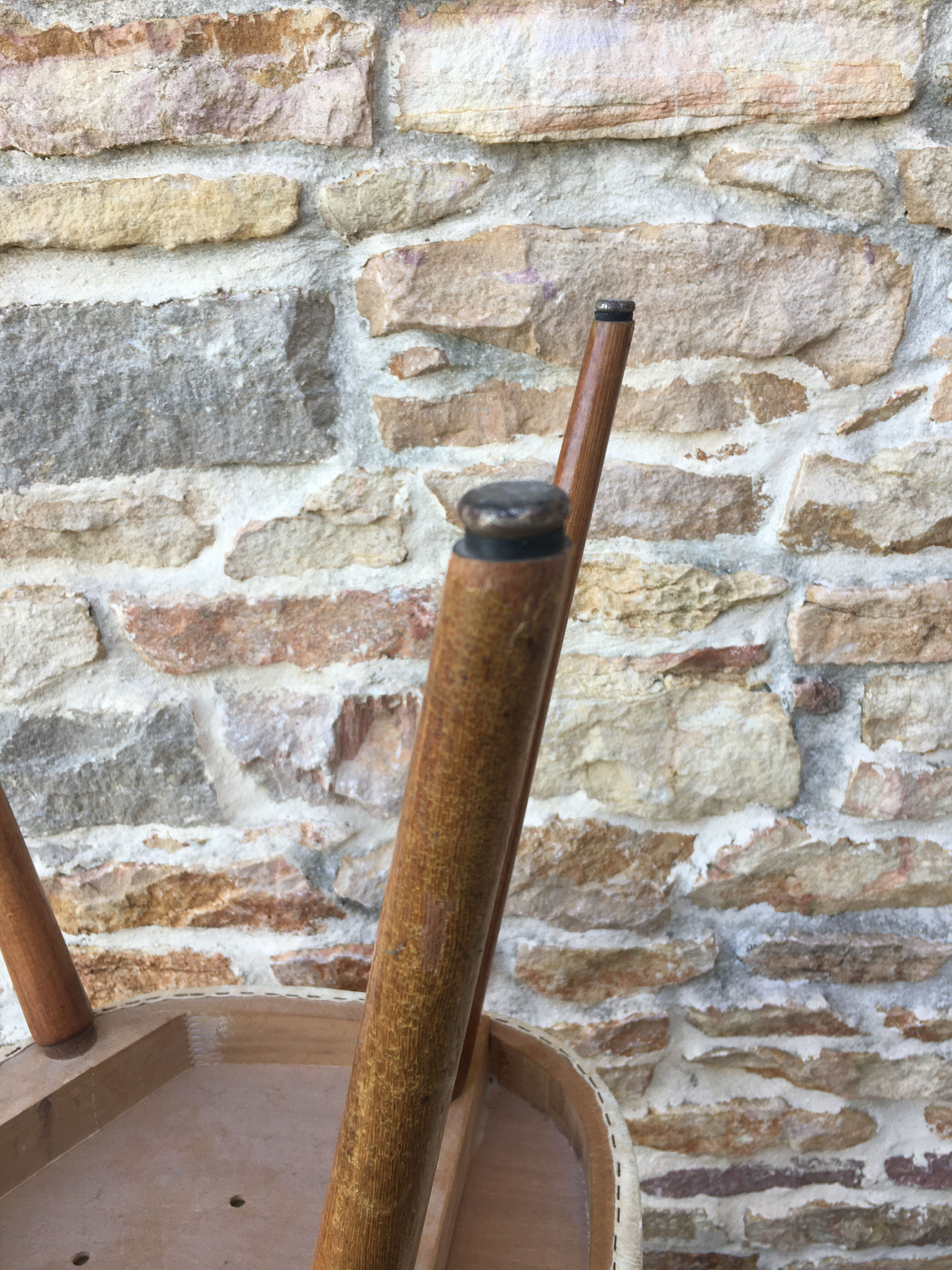 Suite of three Baumann chairs, catalogue 1958/59