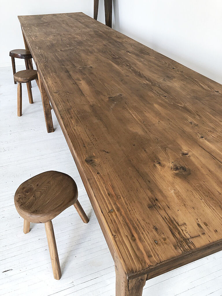 Pine farm table 4m