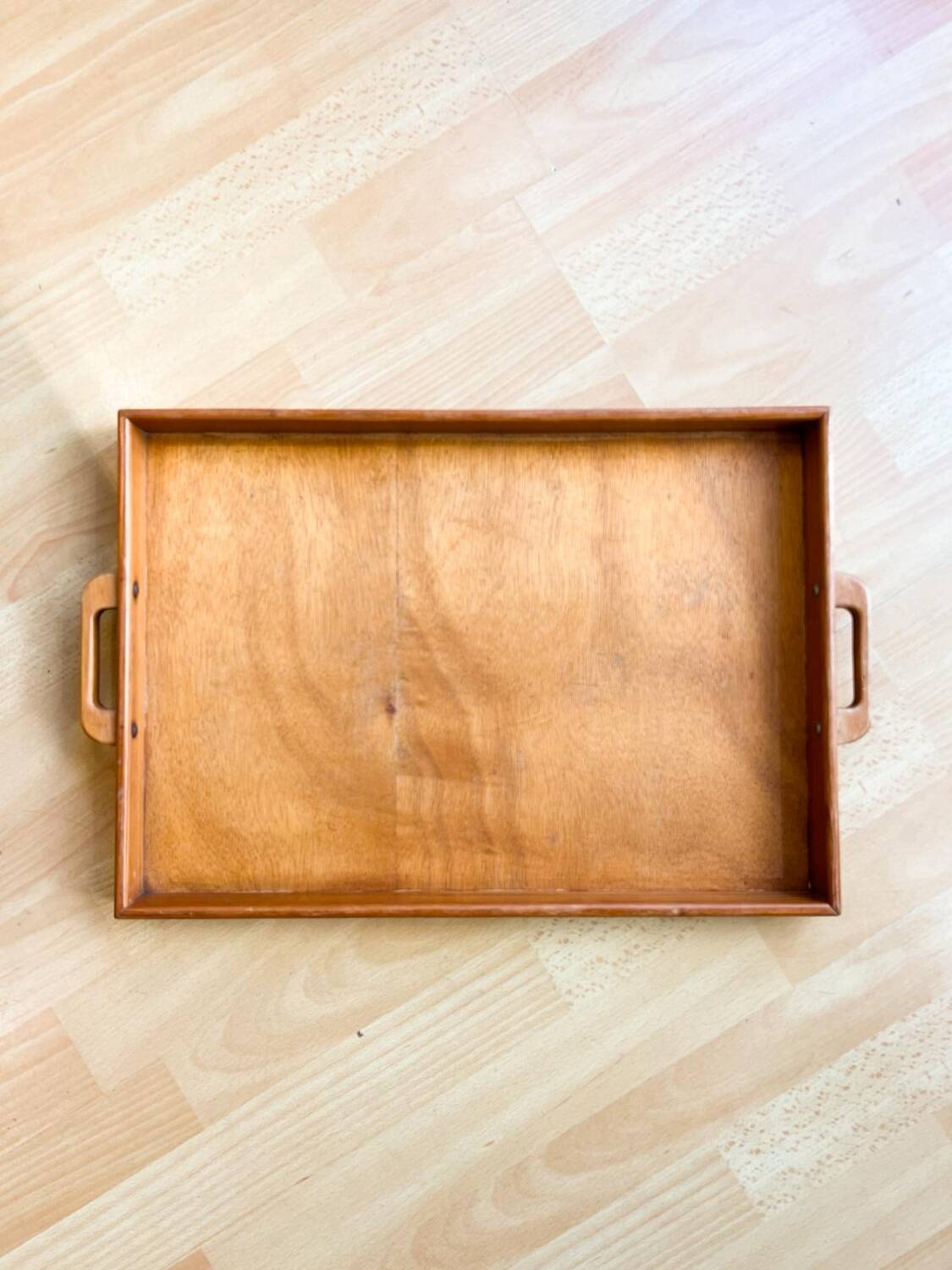 Vintage wooden tray